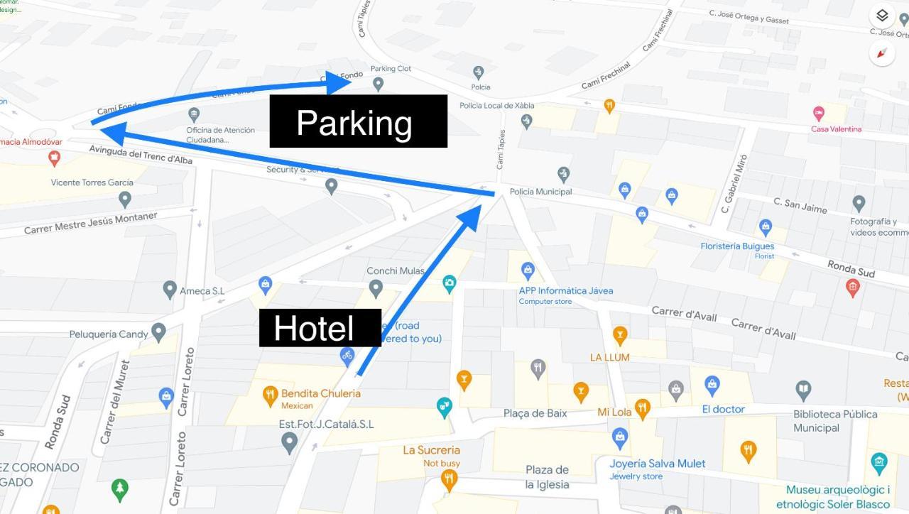 Blanca Boutique Hotel Jávea Eksteriør bilde